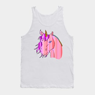 A nice cute unicorn Tank Top